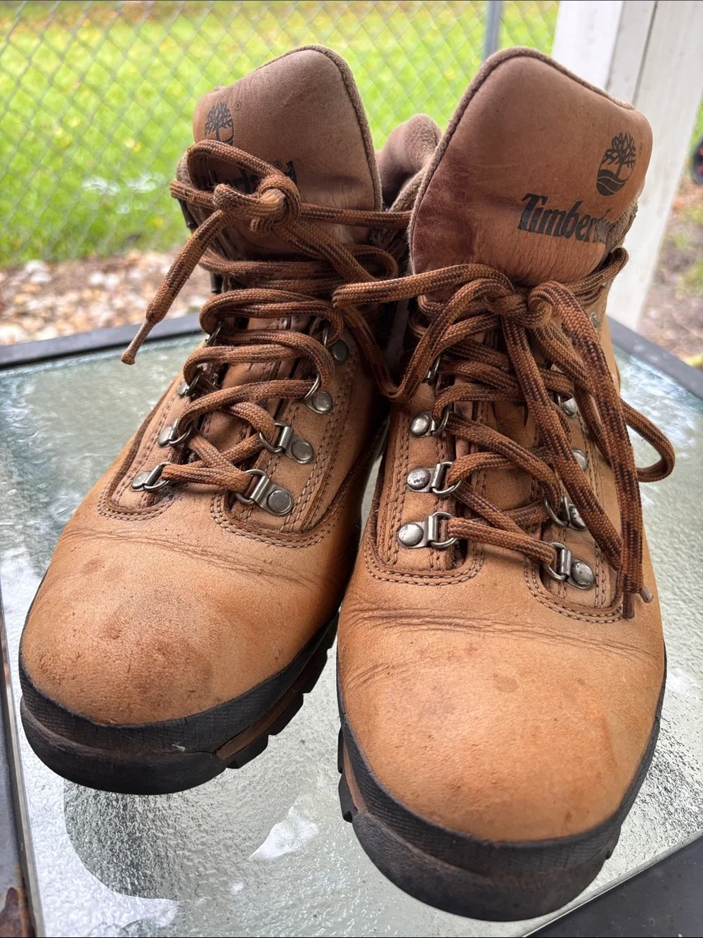 Timberland 95103 Euro Hiker Mid Gore-Tex Waterproof Brown Leather Hiking Boots